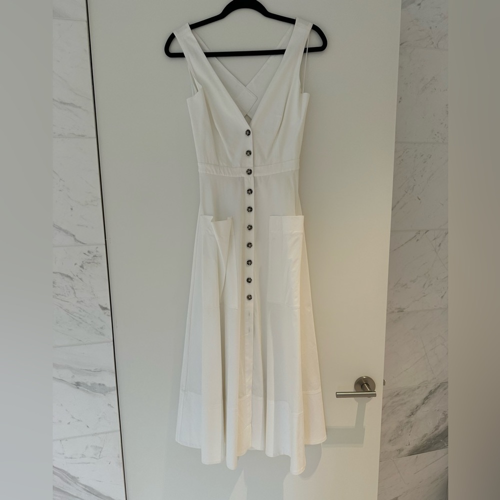 Brand new Saloni midi dress